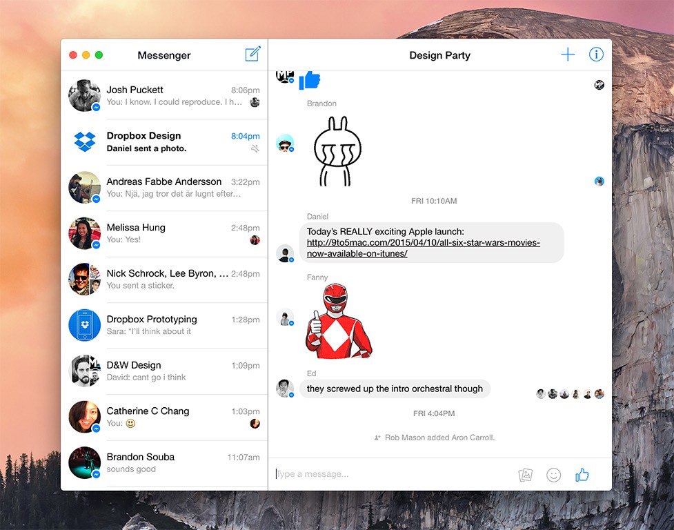 facebook messenger download for mac